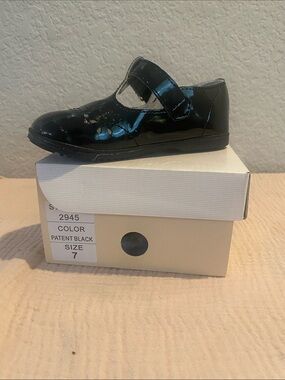 Angel Patent Black Mary Jane Shoe